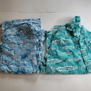 2 Columbia Fishing Shirts L & XL